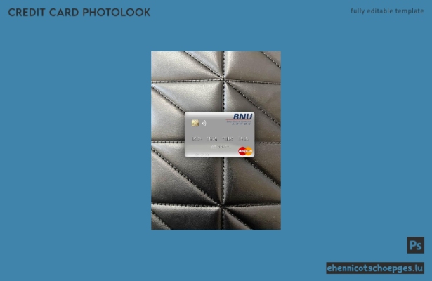Mustervorschau des Gebäudes „Mastercard Photolook“ der Timor-Leste Banco Nacional Ultramarino